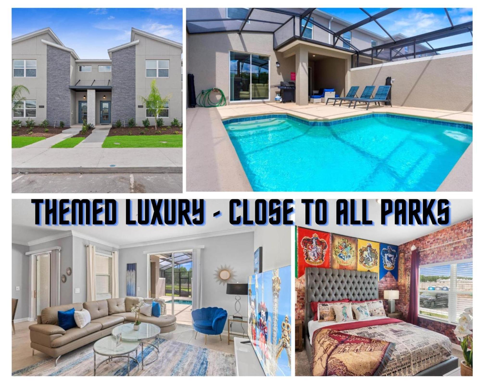 Gorgeous Condo Close To Disney W Private Pool Bbq - Themed Bedrooms Walk To Clubhouse Kissimmee Eksteriør bilde